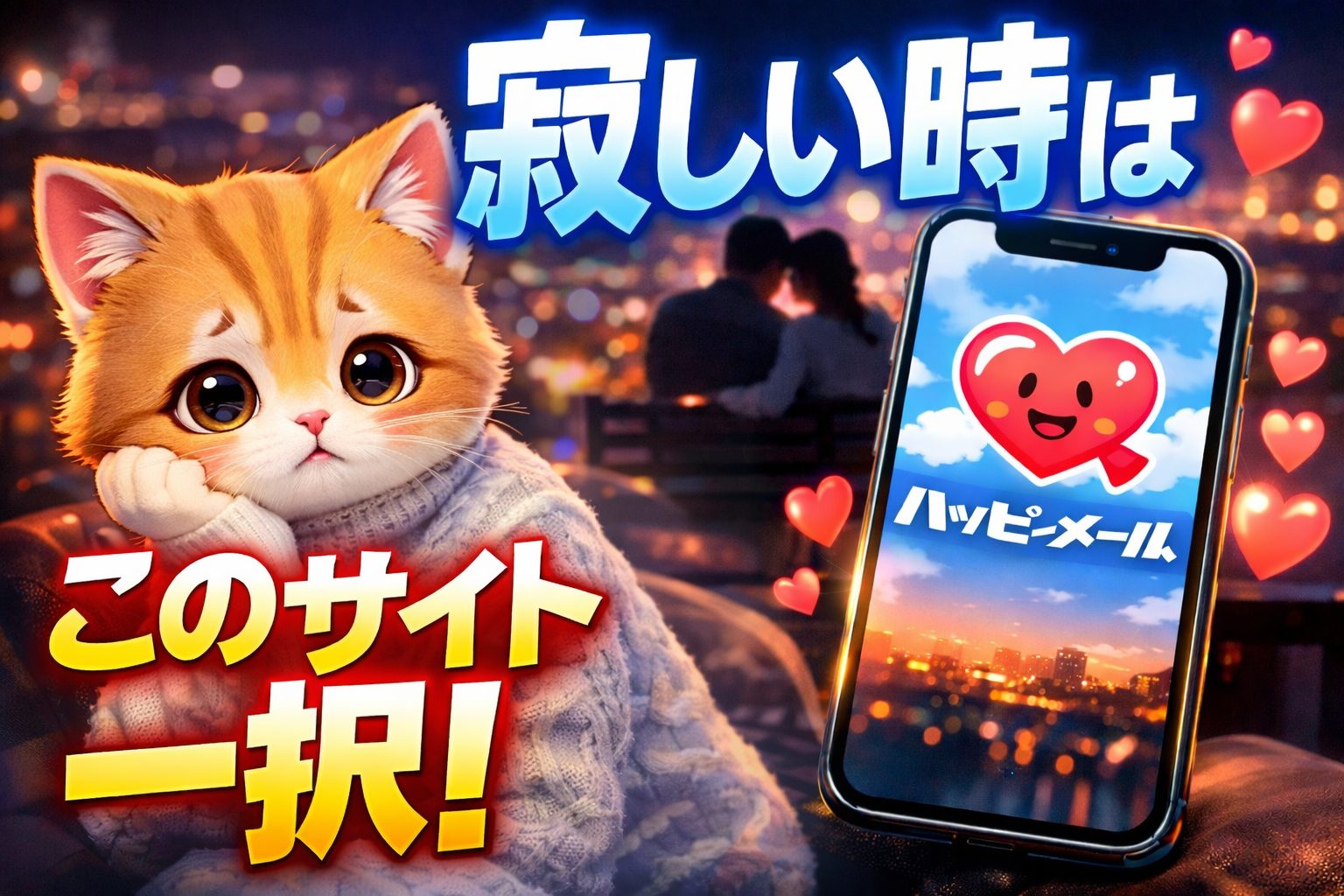 寂しい時　出会い系